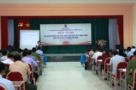 HỘI NGHI: TẬP HUẤN CHUYÊN SÂU VỀ ÁP DỤNG BIỆN PHÁP XỬ LÝ HÀNH CHÍNH ĐƯA VÀO CƠ SỞ CAI NGHIỆN BẮT BUỘC HỘI NGHI: TẬP HUẤN CHUYÊN SÂU VỀ ÁP DỤNG BIỆN PHÁP XỬ LÝ HÀNH CHÍNH ĐƯA VÀO CƠ SỞ CAI NGHIỆN BẮT BUỘC